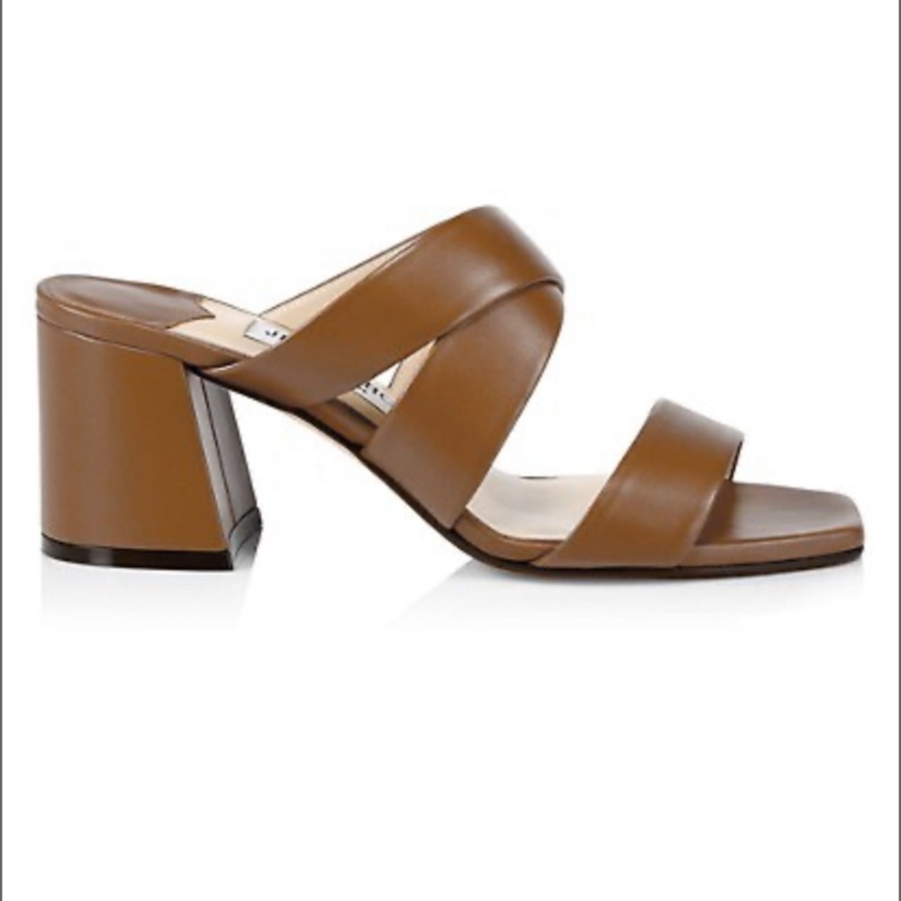 Jimmy Choo leather mule size 37.5 (7.5).